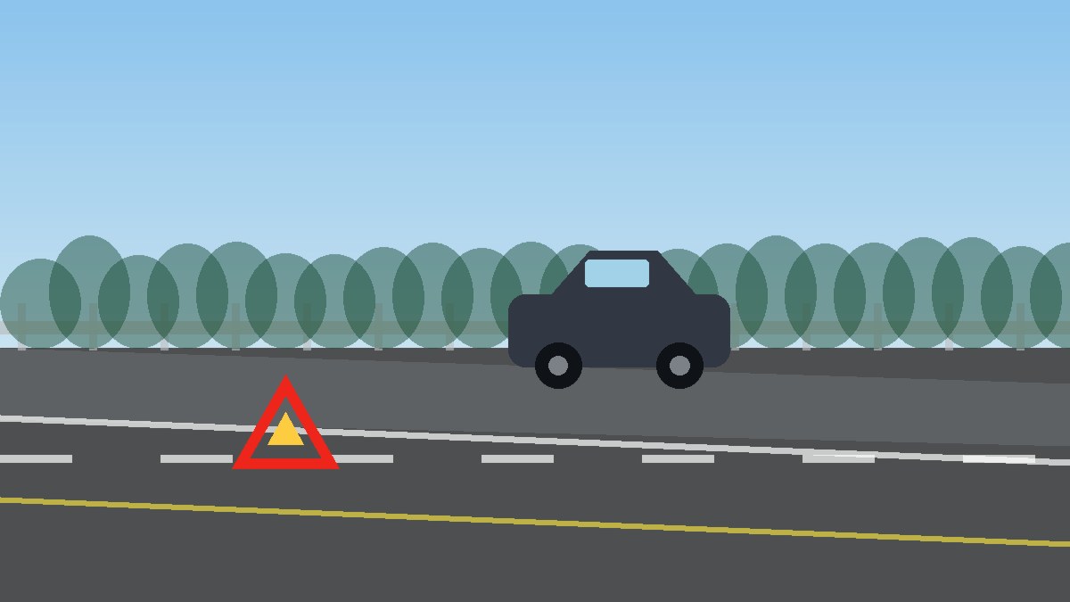 吉安道路故障安全等待现场图